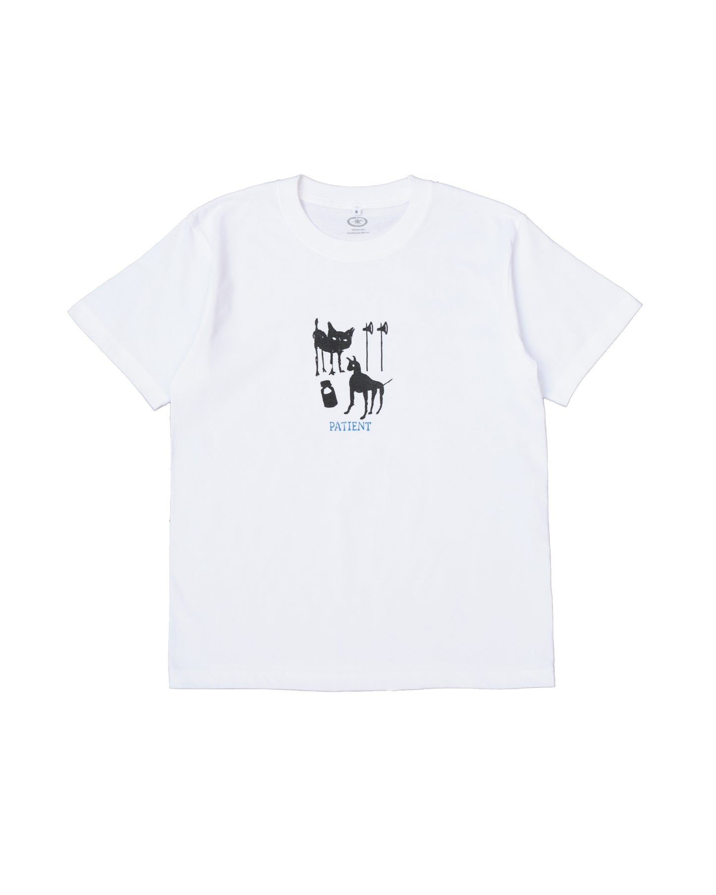 Bad Dog Good Cat S/S Tee-White-