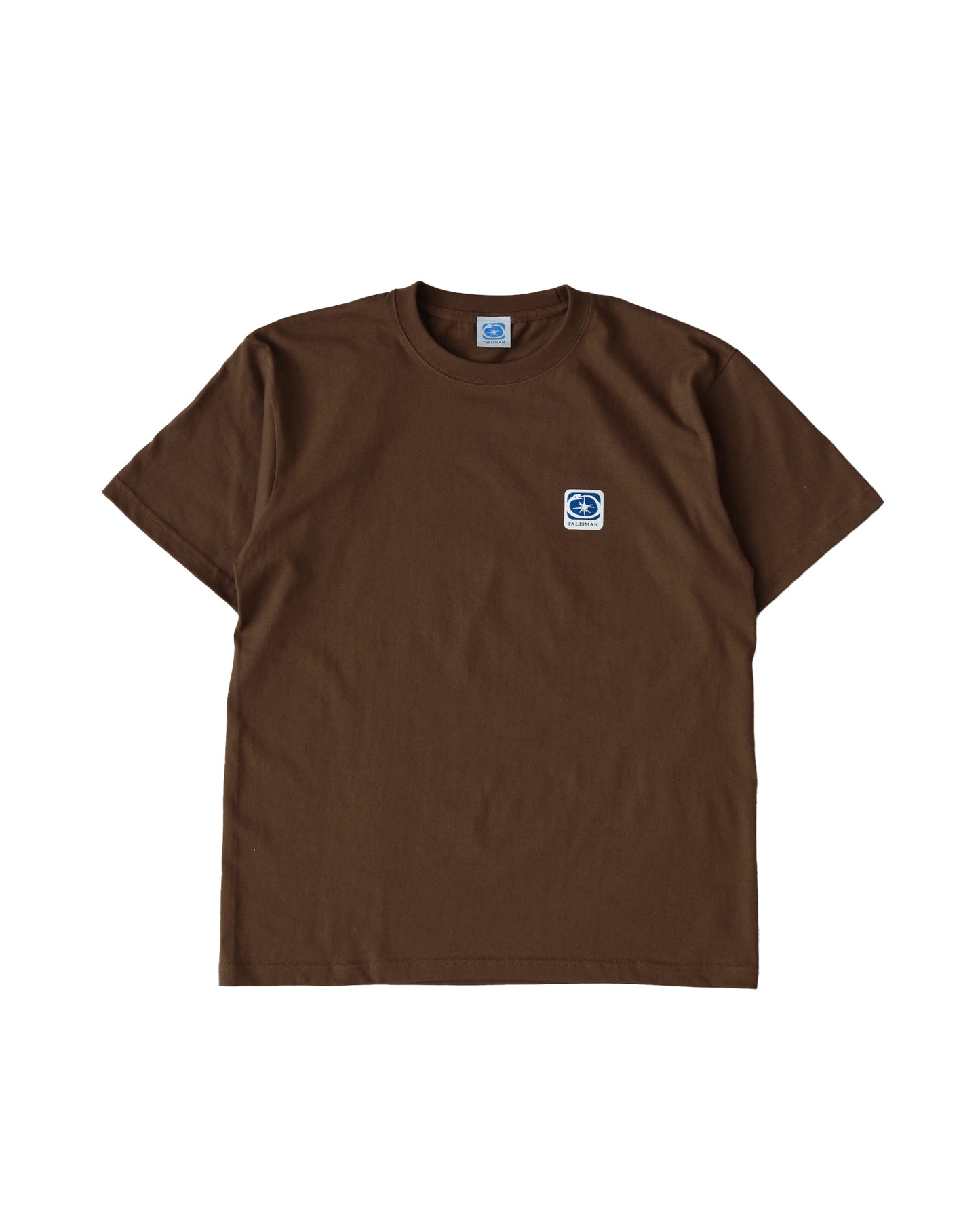 Logo S/S Tee -DARK BROWN-