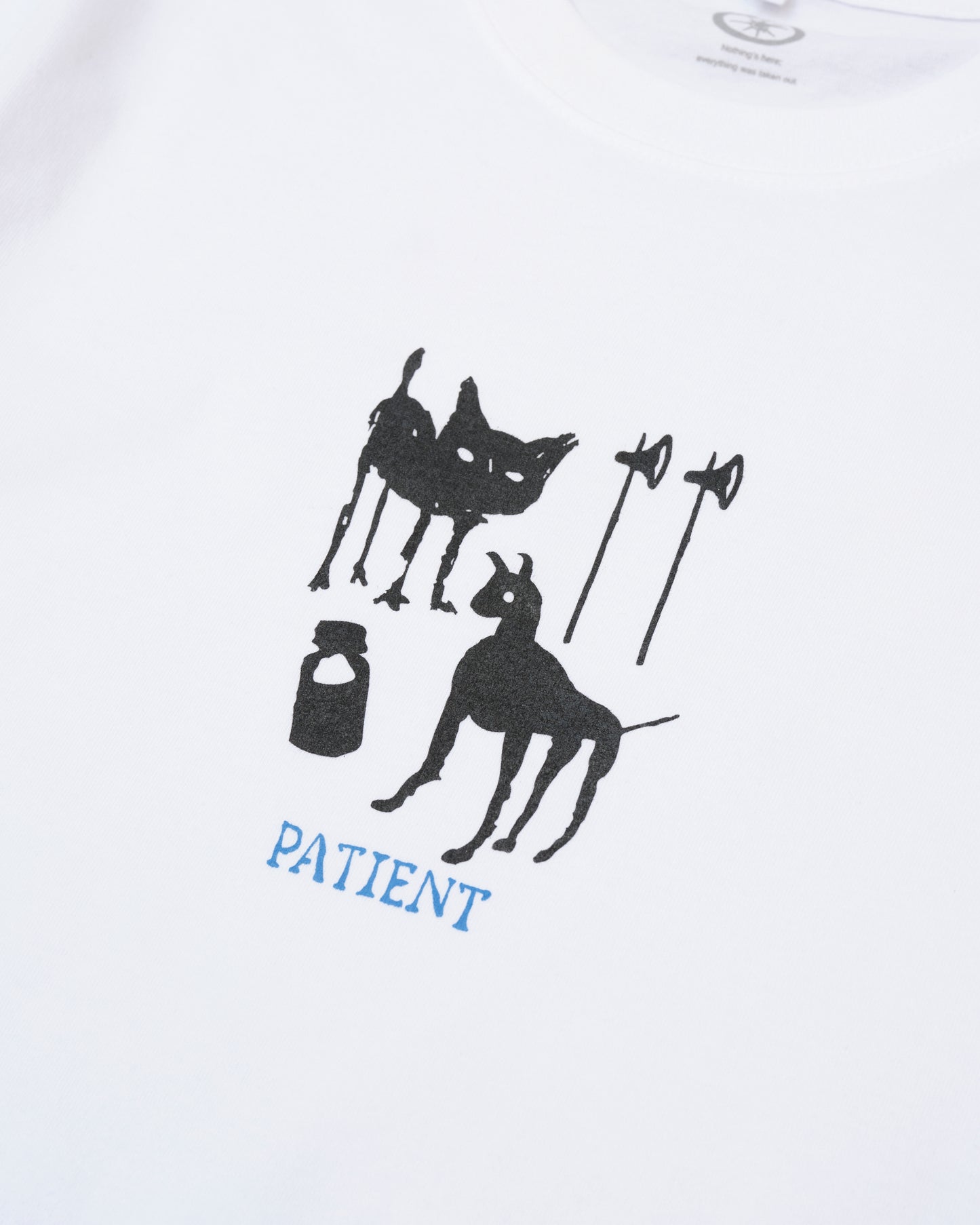 Bad Dog Good Cat S/S Tee-White-