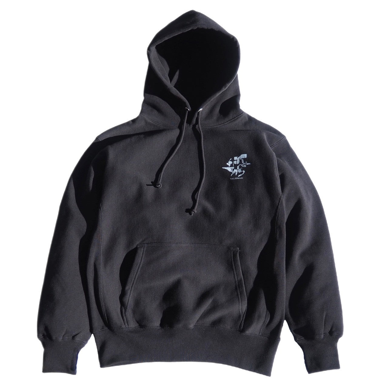 TAL-ALPHA Hooded Sweatshirt -BLACK-