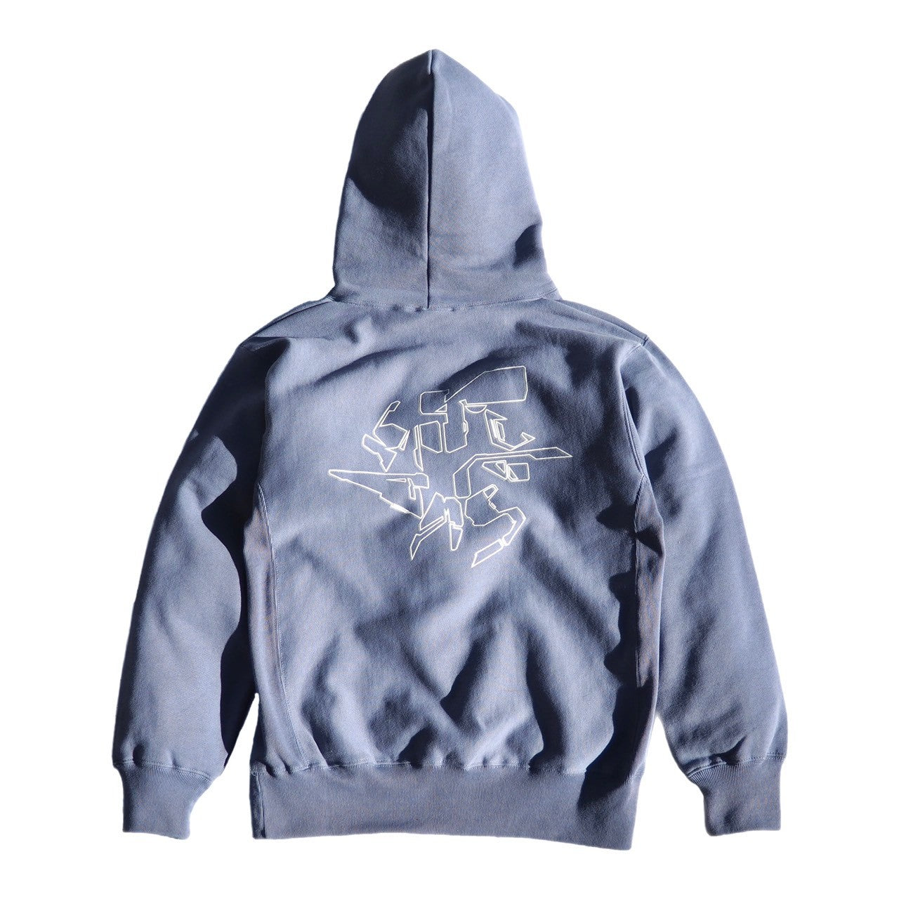 TAL-ALPHA Hooded Sweatshirt -STONE BLUE-