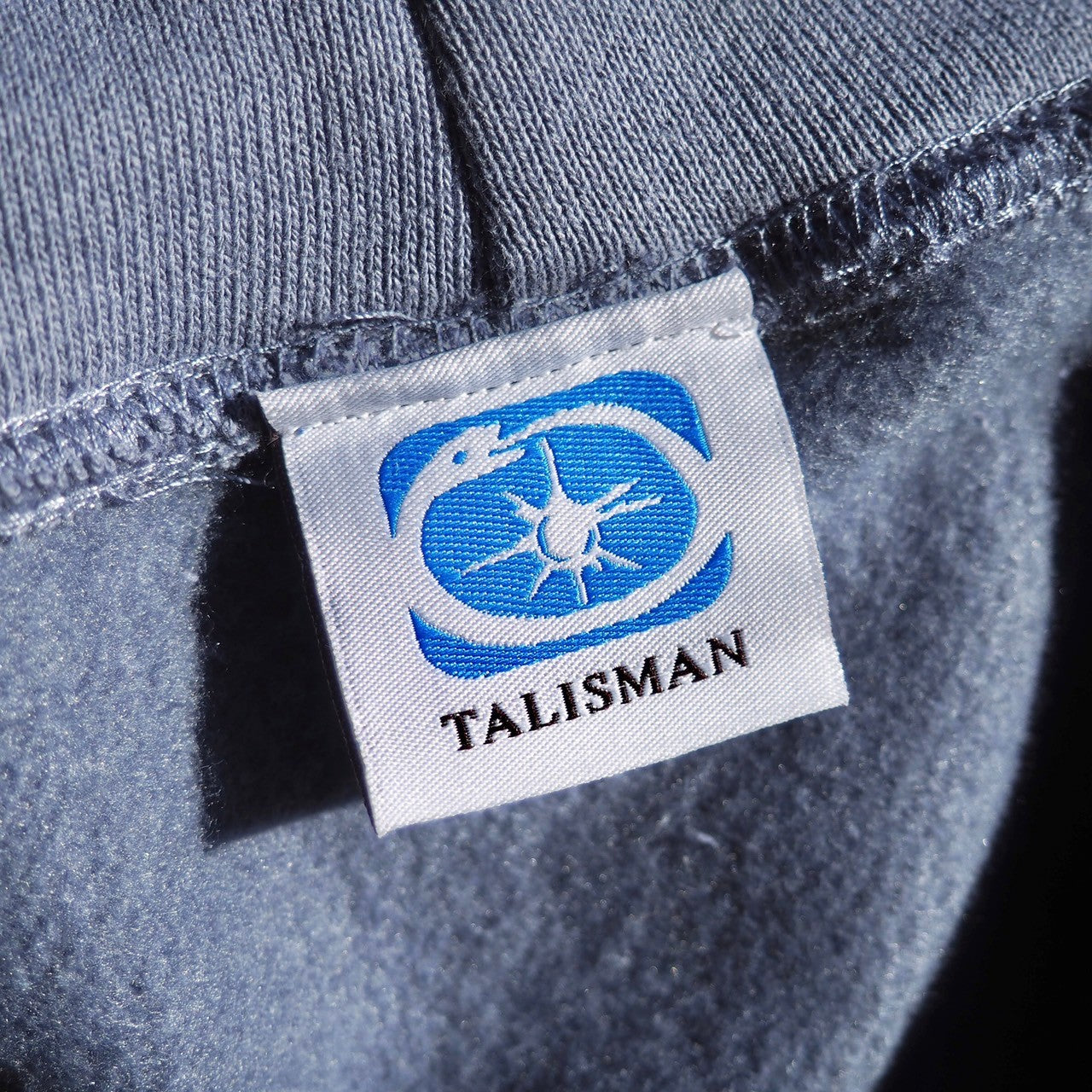 TAL-ALPHA Hooded Sweatshirt -STONE BLUE-
