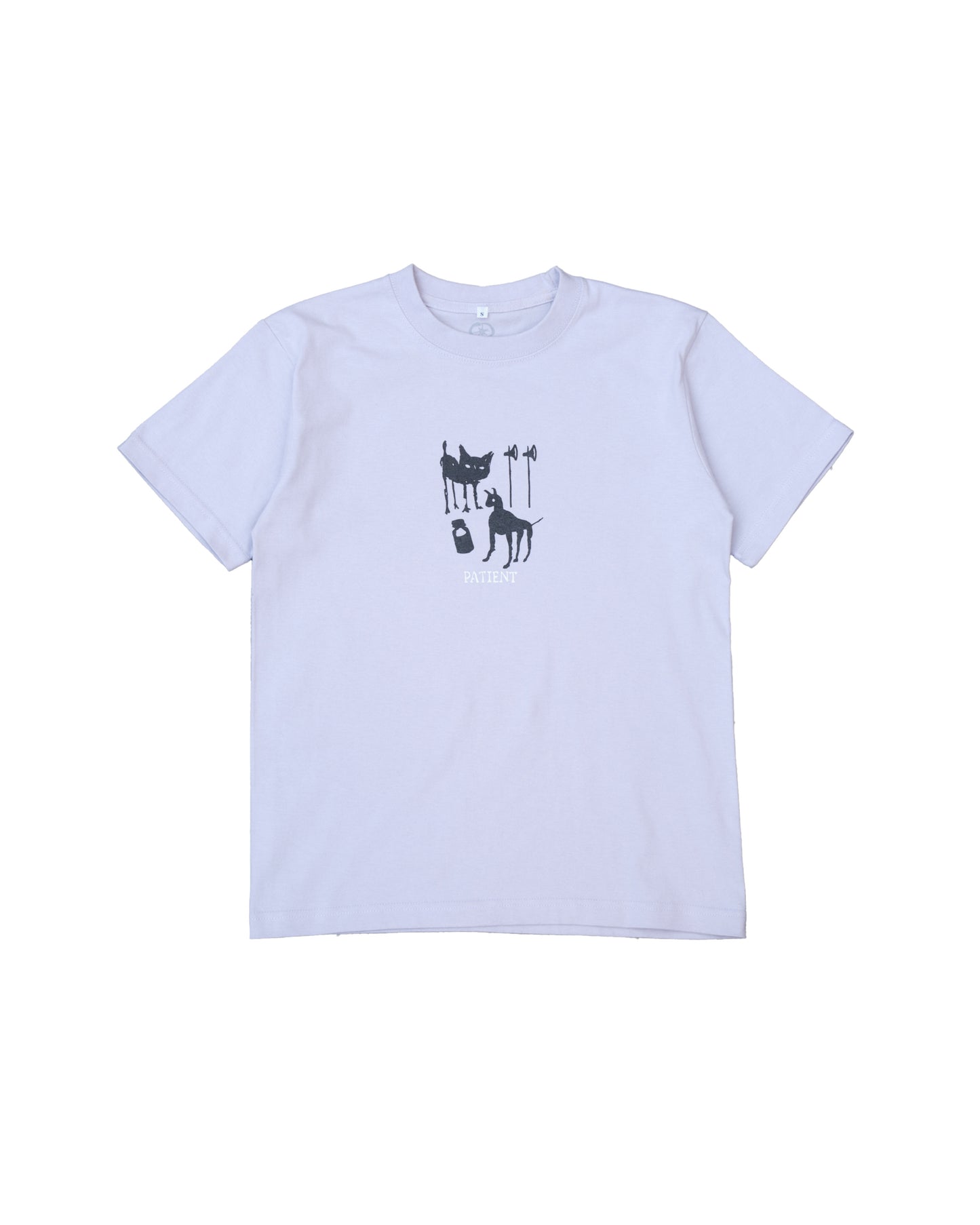 Bad Dog Good Cat S/S Tee-Pale Purple-