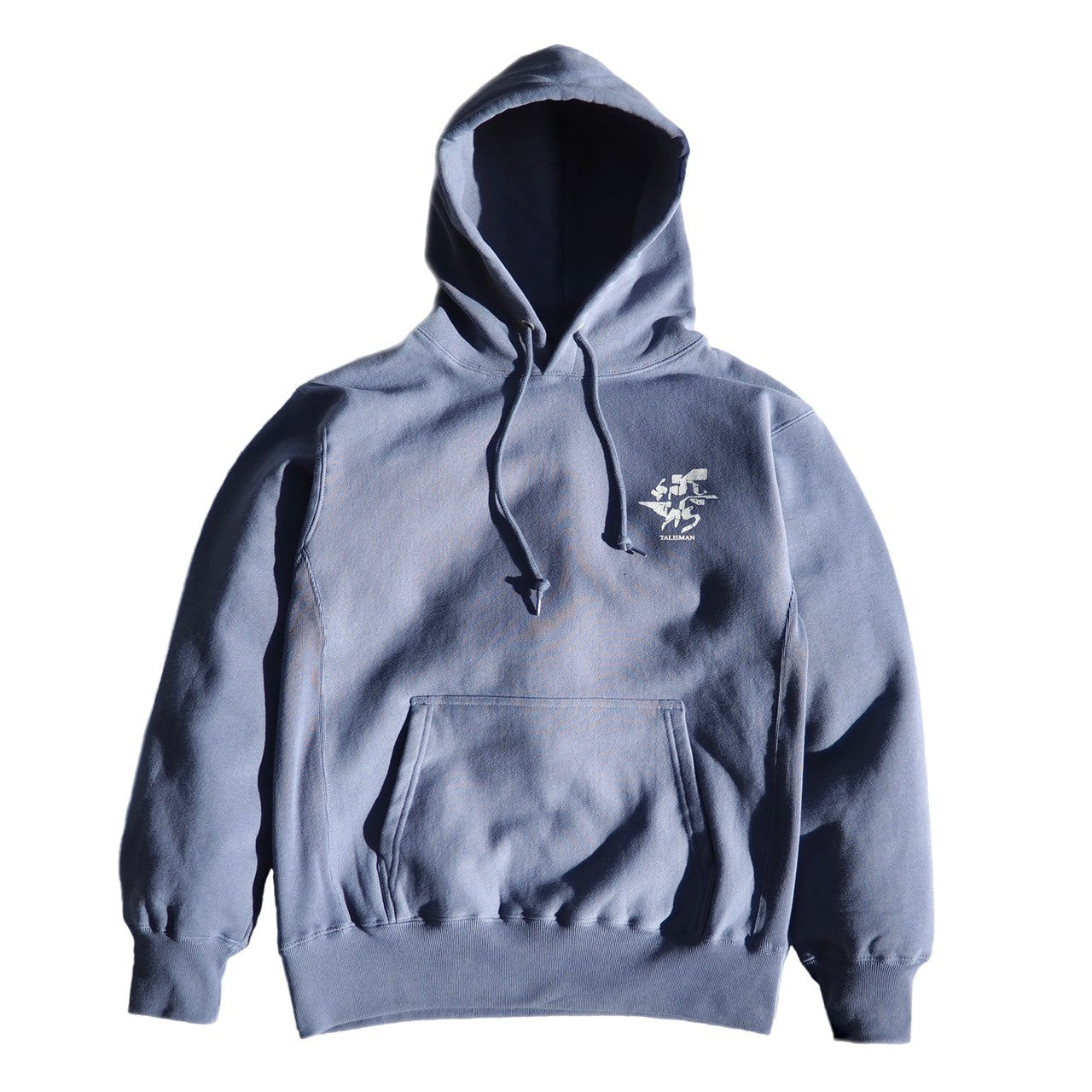 TAL-ALPHA Hooded Sweatshirt -STONE BLUE-