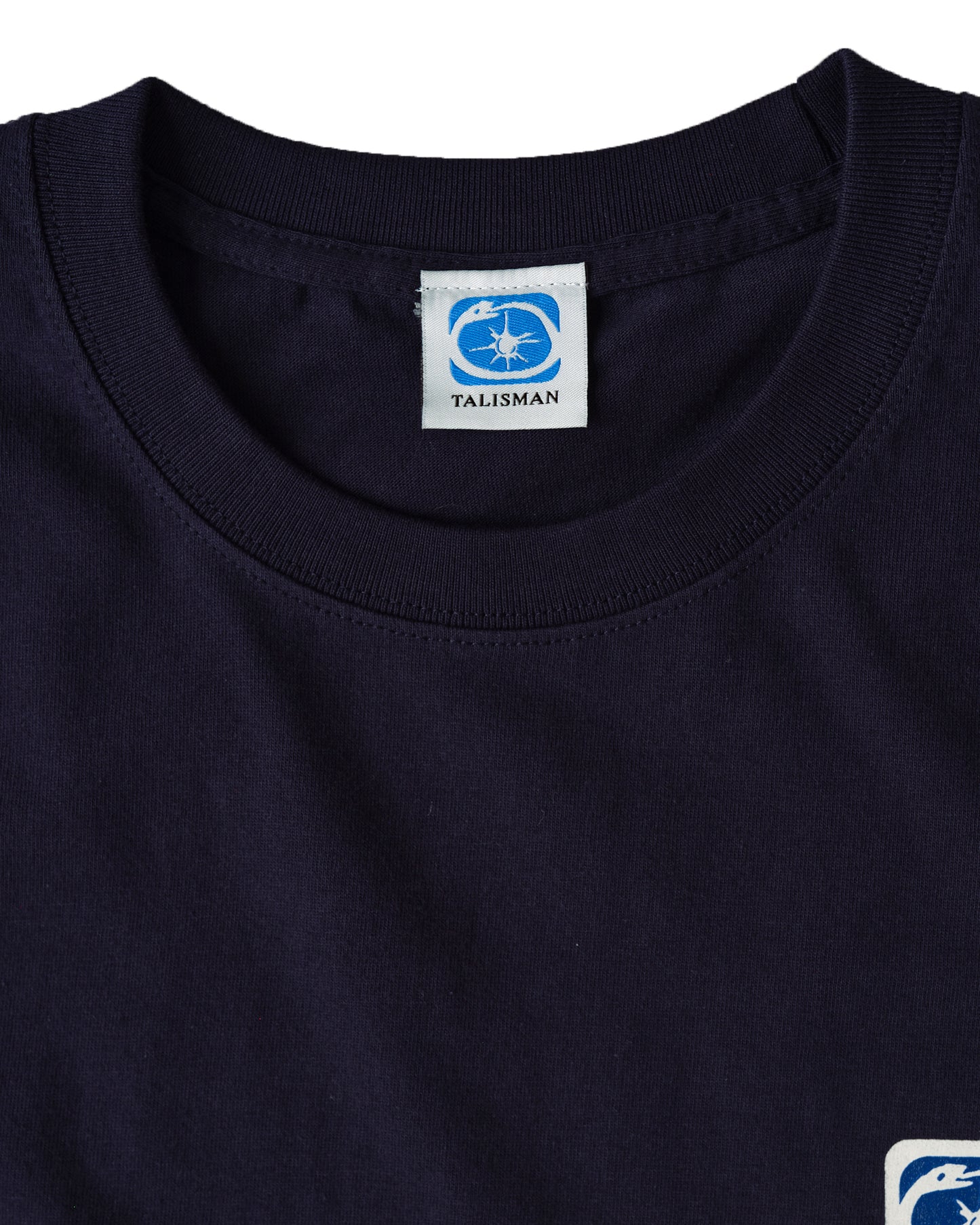 Logo S/S Tee -NAVY-