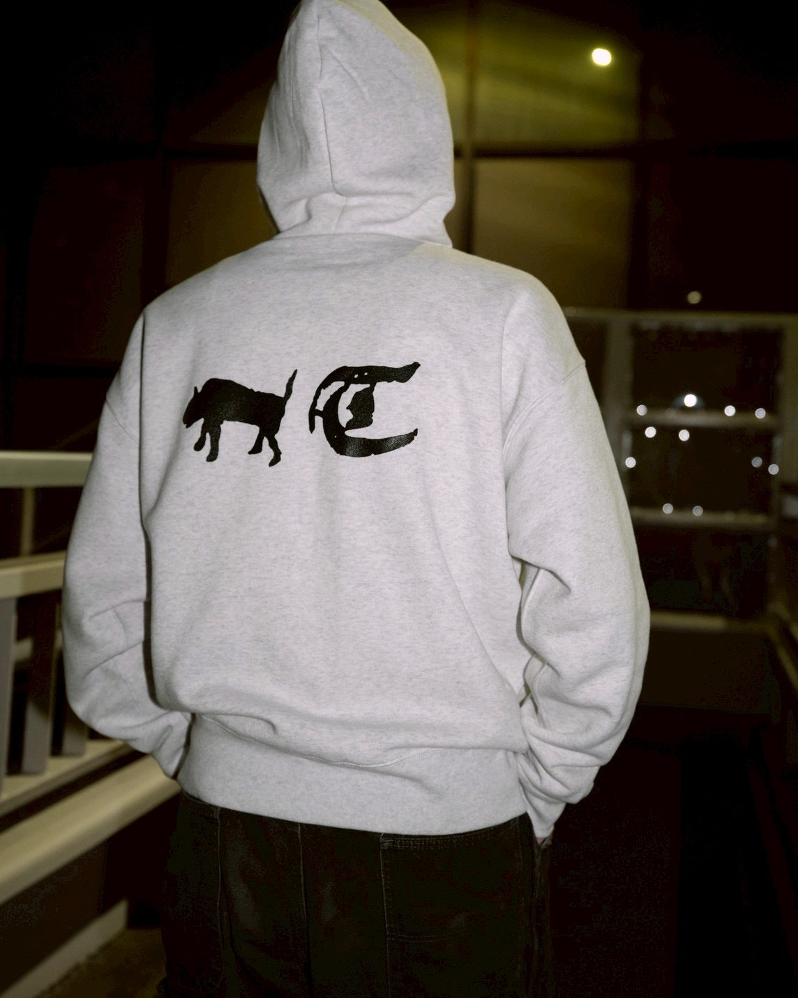 Stray Dog Zip up Hoodie