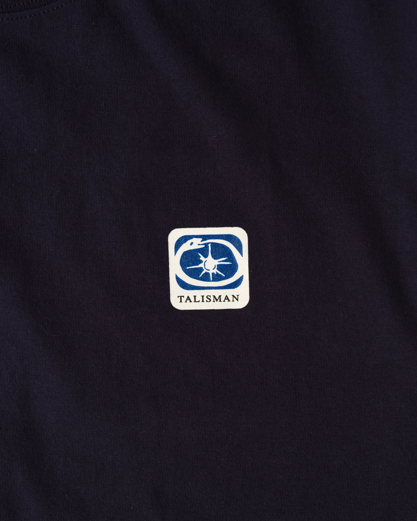 Logo S/S Tee -NAVY-